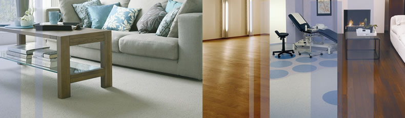 Carpets, Real Wood, Laminate, Vinyls, Carpet tiles